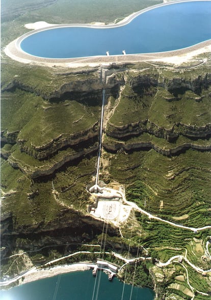 Embalse de Cortés - La Muela, en la provincia de Valencia.