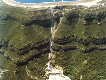 Embalse de Cortés - La Muela, en la provincia de Valencia.