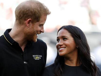 Meghan Markle y el príncipe Enrique en Londres el pasado 29 de junio. 