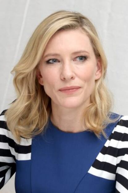 La actriz Cate Blanchett durante la promoción de 'Carol', en noviembre.