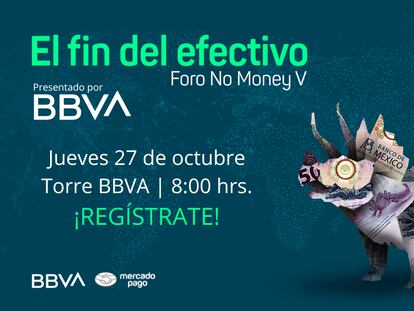 BBVA foro 'No Money V. El fin del efectivo'.