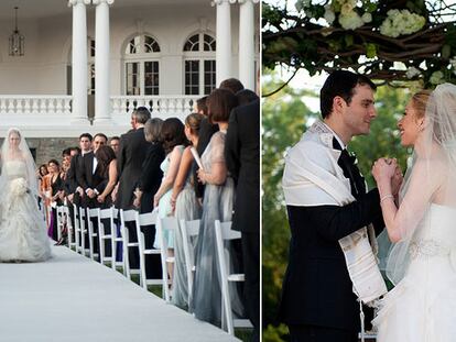 La boda de Chelsea Clinton y Marc Mezvinski