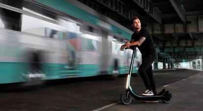 El patinete eléctrico Scotsman.