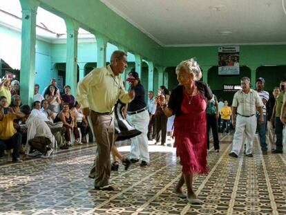 Fotograma de A bailar, el documental de Nicaragua.