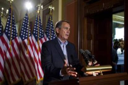 El presidente de la Cámara de Representantes de EE.UU., el republicano John Boehner. EFE/Archivo
