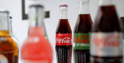 Botellas de Coca-Cola.