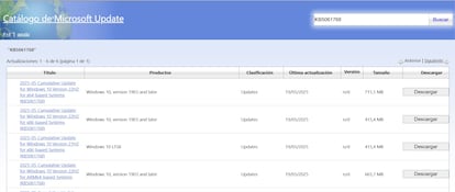 Actualización de Windows 10