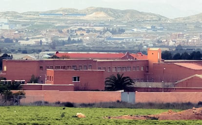 Exterior del Centro Penitenciario Murcia I, en el pedanía de la Sangonera la Verde, en una imagen de archivo.