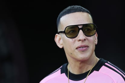 Daddy Yankee, el 6 de abril de 2024, en el estadio Chase en Florida (Estados Unidos).