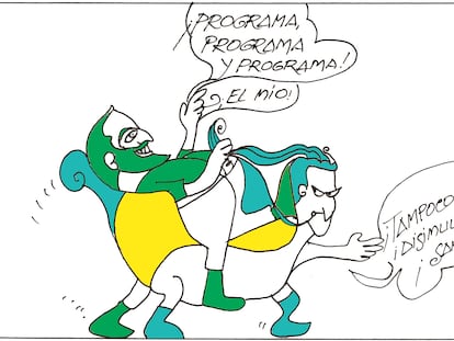 Peridis: ¡disimula un poco!