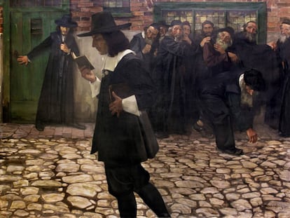 Spinoza en l’ostracisme (1907), pintura de Samuel Hirszenberg. 