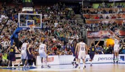 Llull anota la canasta que decide la Copa de 2014