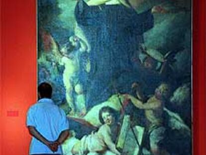 El cuadro <i>Gloria de Santa Teresa,</i> de Bernardo Strozzi.