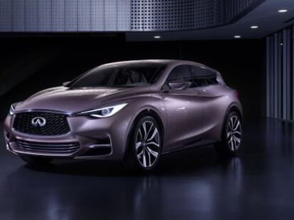 Este prototipo anticipa la imagen del compacto Q30, que sale en 2015.