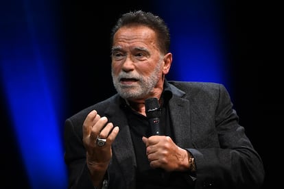 Arnold Schwarzenegger detenido en el aeropuerto de Múnich