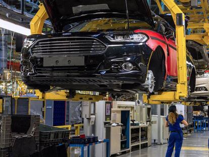 Planta de Ford en Almussafes (Valencia), que plantea un ERE.