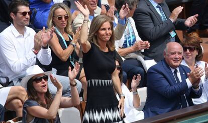 Arantxa Sánchez Vicario, en el último Ronald Garros.