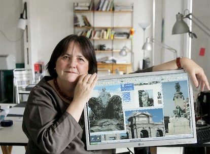 Amparo Berlinches dirige la página <i>web</i> municipal que compendia los monumentos y edificios singulares de Madrid.