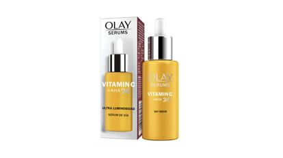 Sérum de gel de Olay con vitamina C para revitalizar la piel del cutis