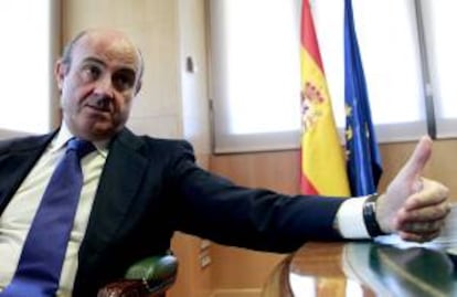 El ministro de Economía y Competitividad, Luis de Guindos. EFE/Archivo