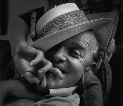 Truman Capote, retratado por Arnold Newman.