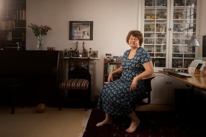 Carolyn Steel retratada en su apartamento en Marylebone, Londres.