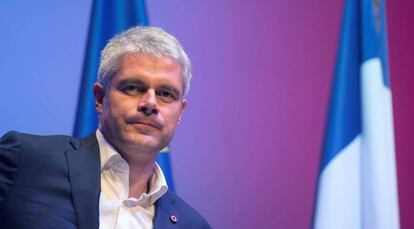 El líder de Los Republicanos, Laurent Wauquiez