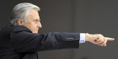 El presidente del BCE, Jean-Claude Trichet, en septiembre pasado.