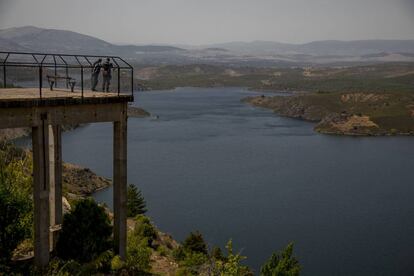 El embalse de El Atazar, el pasado agosto. 