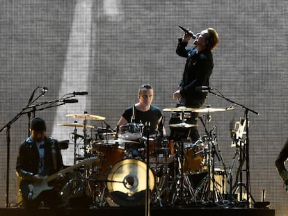 Concierto de U2 en Dublín (Irlanda).