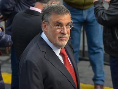 El exconsejero jurídico de presidencia Julio Scherer Ibarra, el 17 de septiembre de 2021, en Ciudad de México.