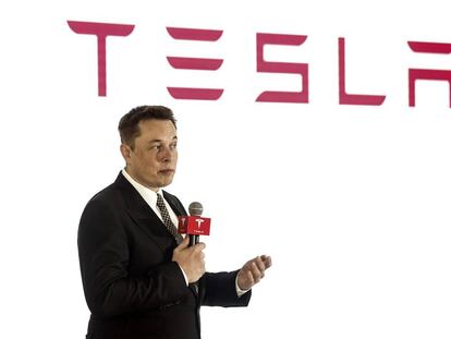 El fundador y director general de la compañía Tesla, Elon Musk.