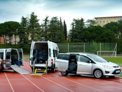 La gama de Ford adaptada para personas con discapacidad.