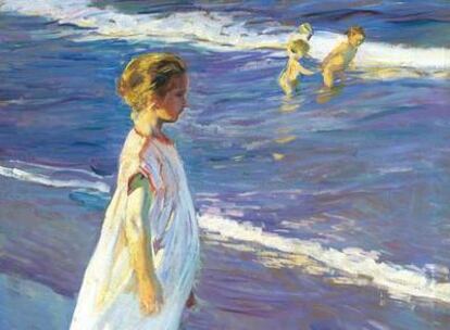 Joaquín Sorolla. 'Niña', de 1904. (Detalle).