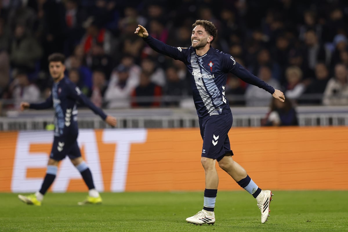 El Celta avanza a los cuartos de Europa League al tomar Lyon en una noche memorable