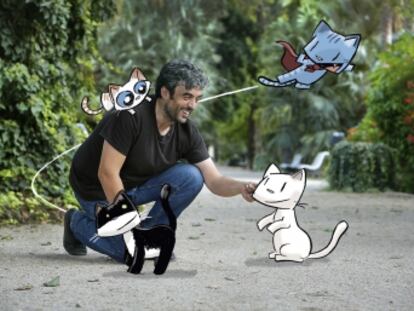 José Fonollosa, los felinos del dibujante de gatos