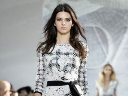 Kendall Jenner, en el desfile de Diane Von Furstenberg de la pasada Semana de la Moda de Nueva York. 