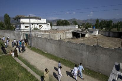 El escondite de Bin Laden en Abbottabad.