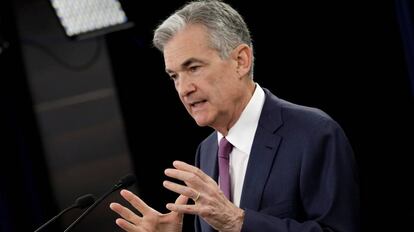 El presidente de la Reserva Federal de EE UU, Jerome Powell, en junio.