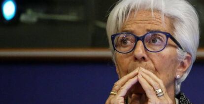 Christine Lagarde, presidenta del BCE.