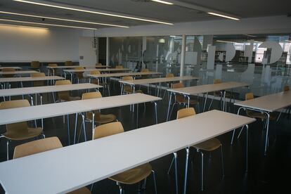 Espacios polivalentes de la Biblioteca de la Esquerra del Eixample cedidos por el Ayuntamiento.