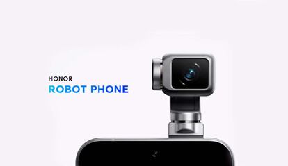 Nuevo concepto de móvil Honor Robot Phone