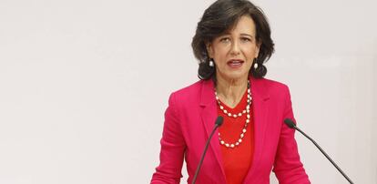 Ana Botín, presidenta de Banco Sanander