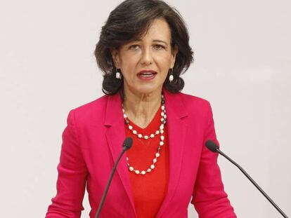 Ana Botín, presidenta de Banco Sanander