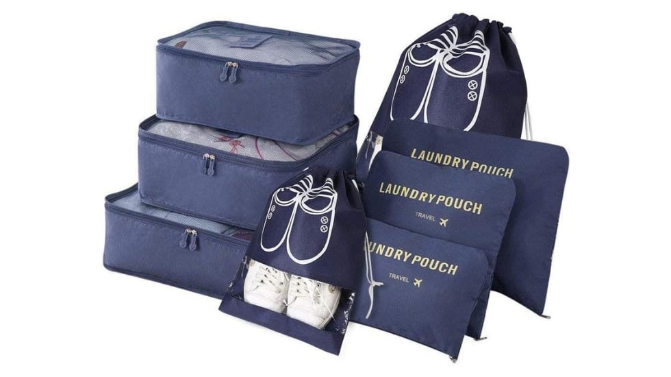 Pack de organizadores para equipaje.