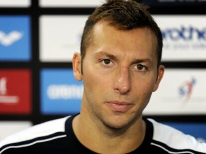 Ian Thorpe, en una foto de archivo de noviembre de 2011