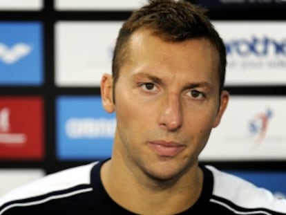 Ian Thorpe, en una foto de archivo de noviembre de 2011