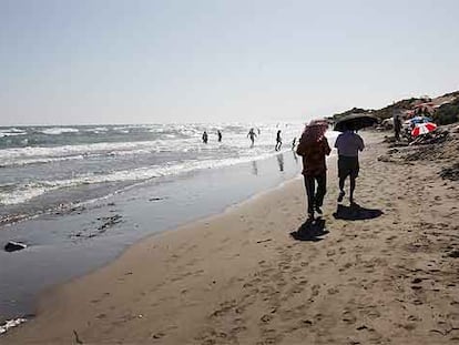 La playa Dunas de Artola-Cabo Pino, en Marbella (Málaga).