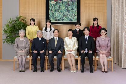 La familia imperial de Japón.