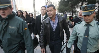 Miguel Ángel Flores, tras quedar en libertad el 28 de diciembre.